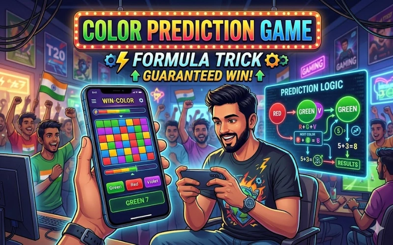 color prediction game formula trick at Win 101 featured image